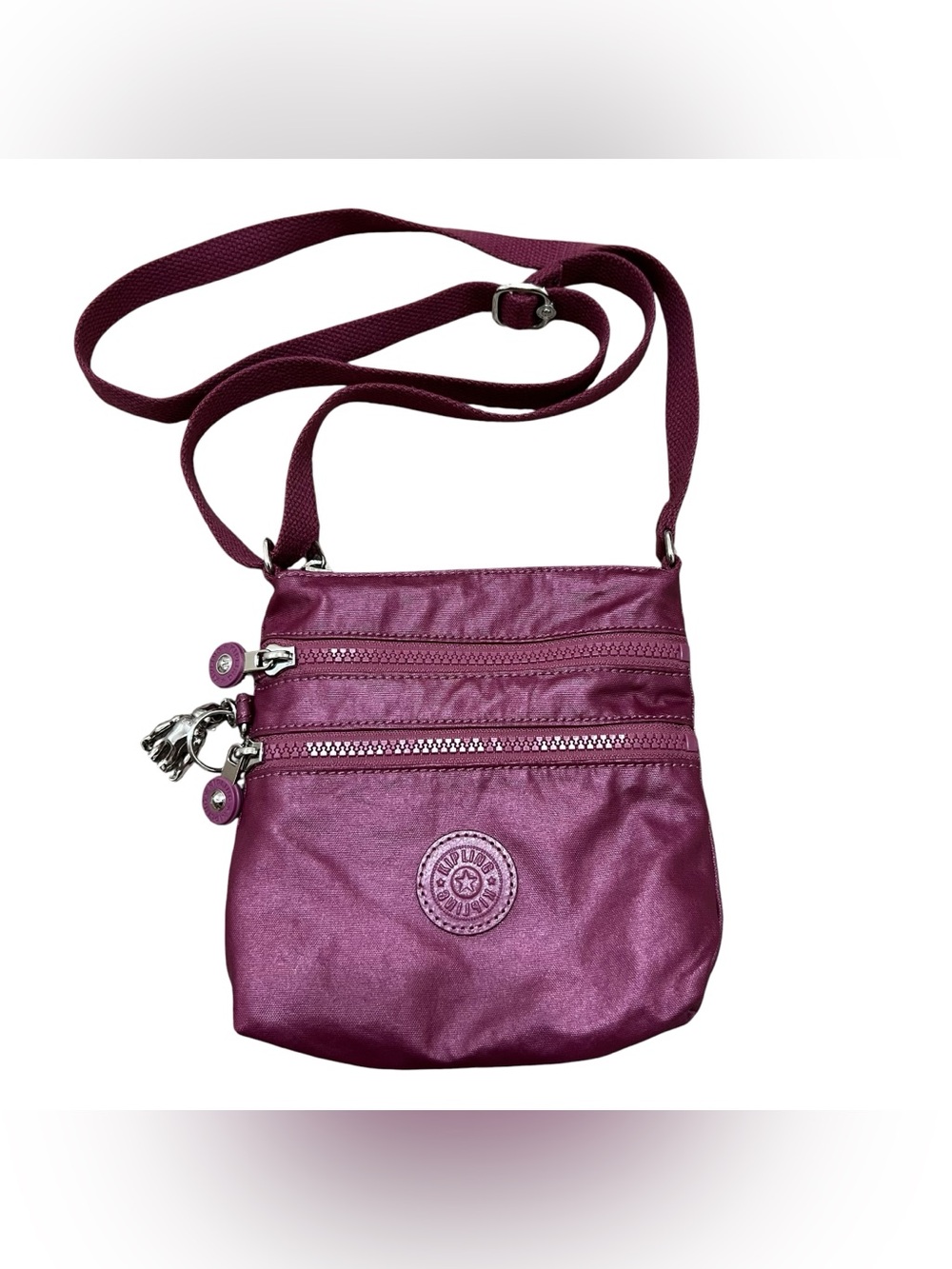 Kipling Alvar Extra Small Crossbody Mini Bag Purple